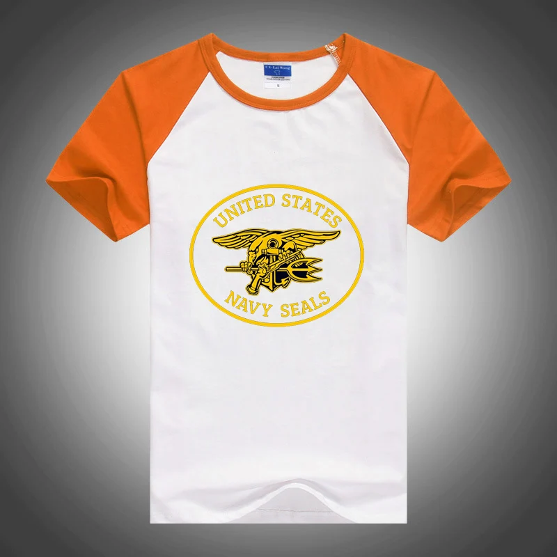 2023 Новая Удобная Рубашка С Логотипом Navy Seals, Спортивная Одежда Для Хай-Стрит, Футболки С коротким рукавом В Тон