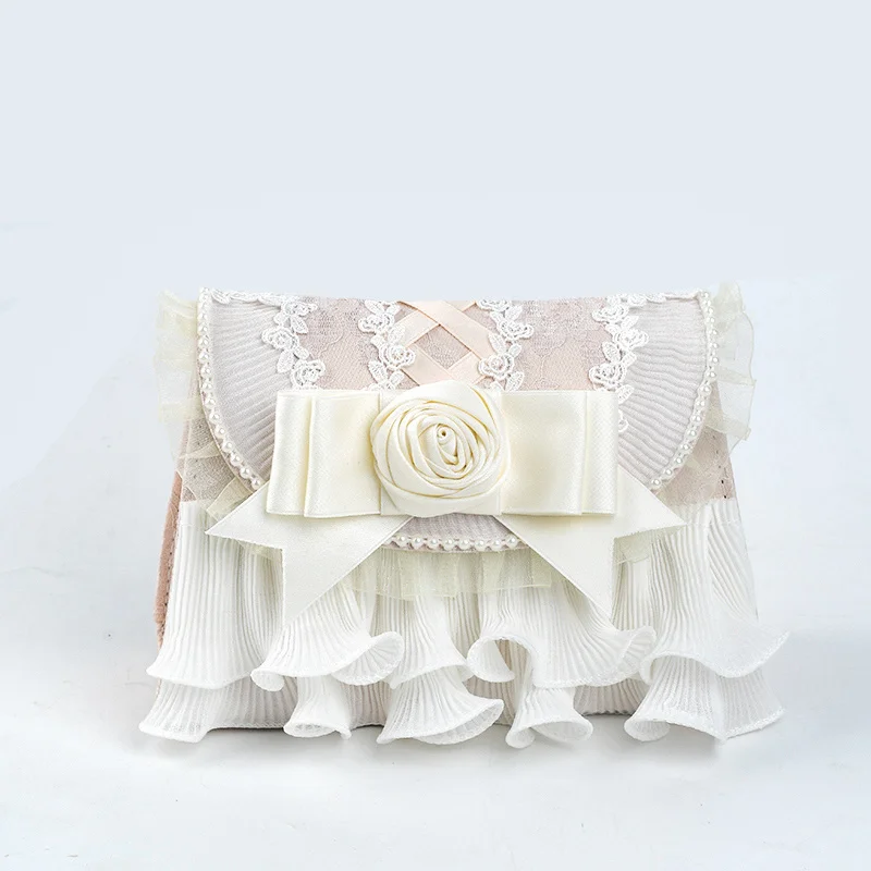 Сумка Lolita Оригинальная кружевная сумка французская сумка High Sense винтажная сумка Lolita с бантом и цветами