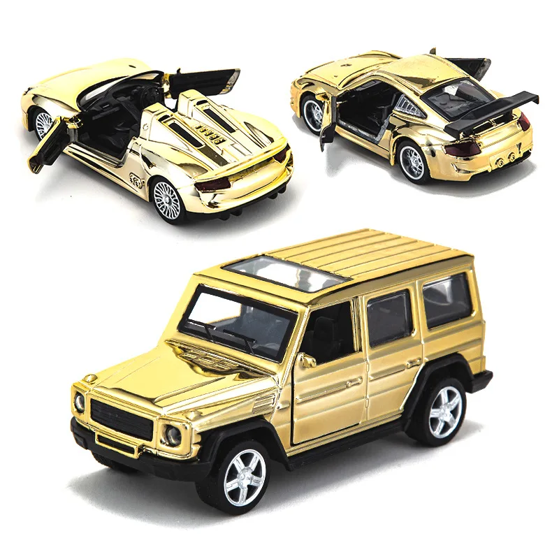 1: 36 Литье под давлением Автомодель Золотой Серии Изысканная Коллекция Play Mini Car 12,5 см Карманный Игрушечный Мальчик