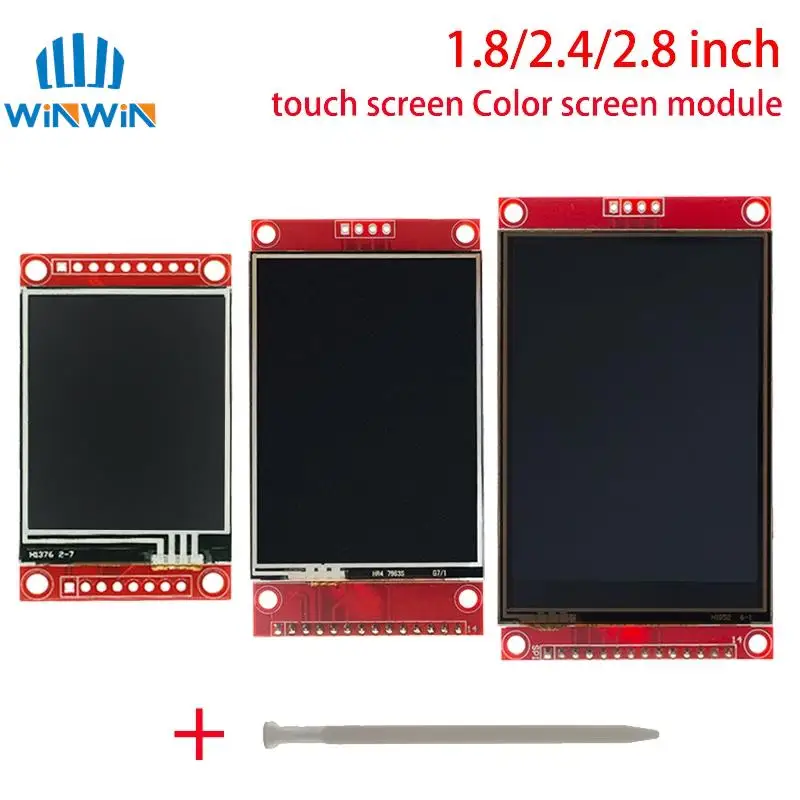1.8/2.4/2.8/3.2 дюймовый TFT LCD сенсорный экран цветной экранный модуль Полноцветный ЖК модуль Интерфейс SPI 128*160 240*320 Для Arduino