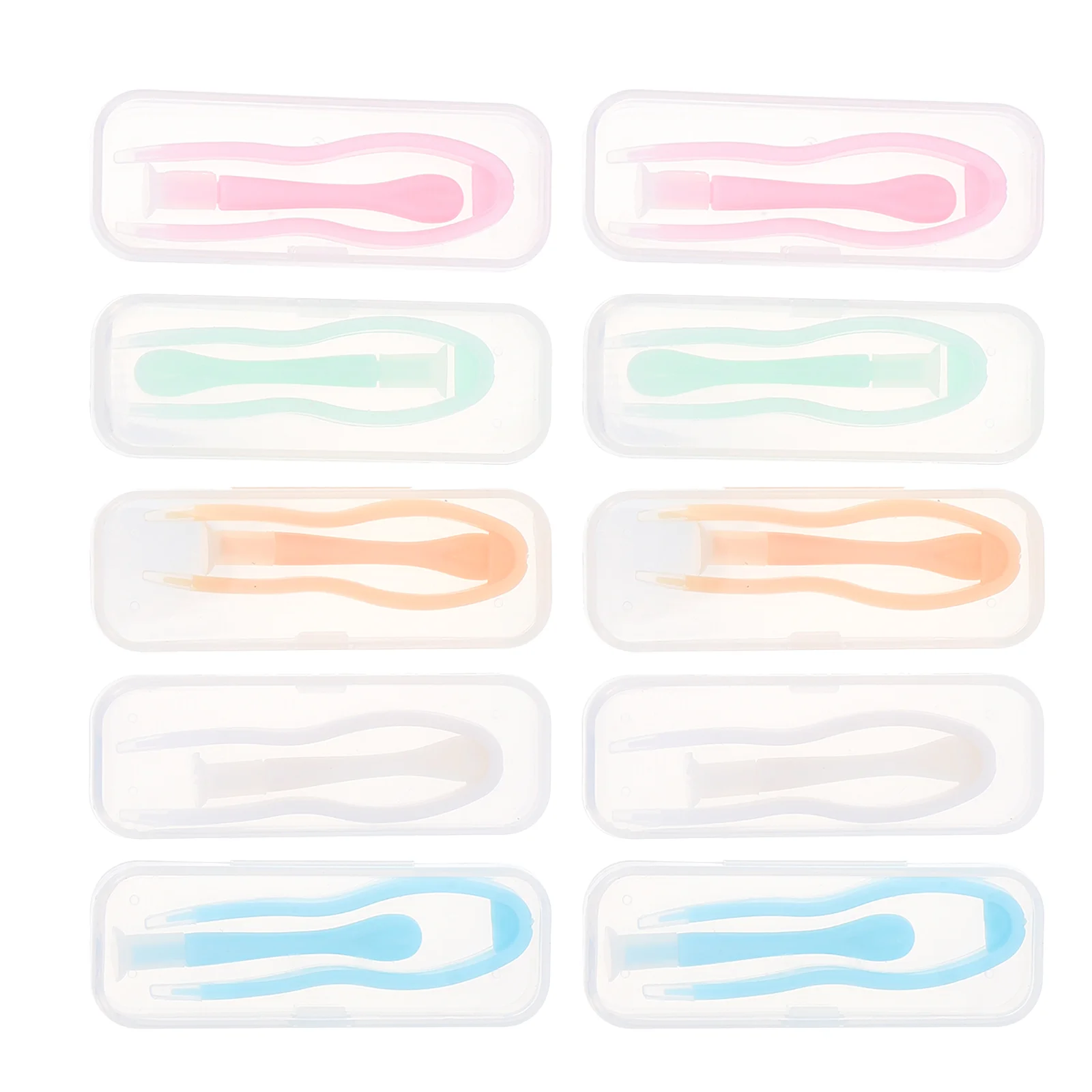10 Комплектов присоски для вставки контактных линз Практичный Компактный Пинцет для контактных линз