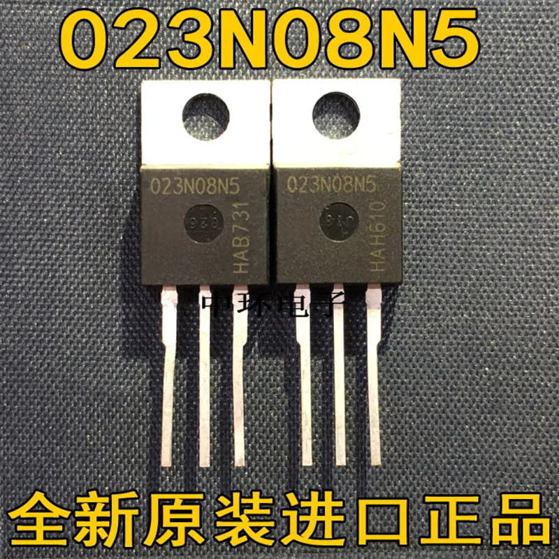 10 ШТ IPP023N08N5 023N08N5 80V 120A 2,3 мом MOSFET TO220 ＆ IPP034N08N5 80V 120A 034N08N5 TO220
