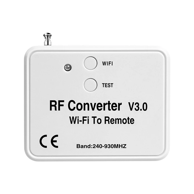 2 Шт Универсальный беспроводной преобразователь WiFi в RF Телефон Вместо пульта дистанционного управления 240-930 МГц для умного Дома