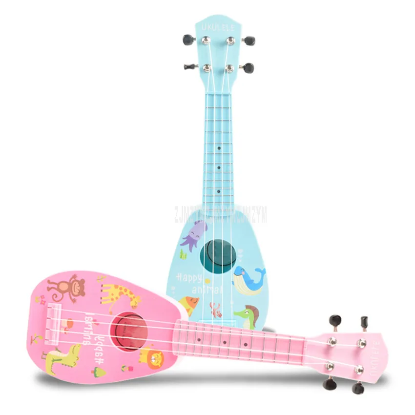 21-дюймовый Забавный Музыкальный Инструмент Детская Гитара Игрушки для Детей Детская Школьная Игра Образование Рождественский Подарок На День Рождения 77-02B