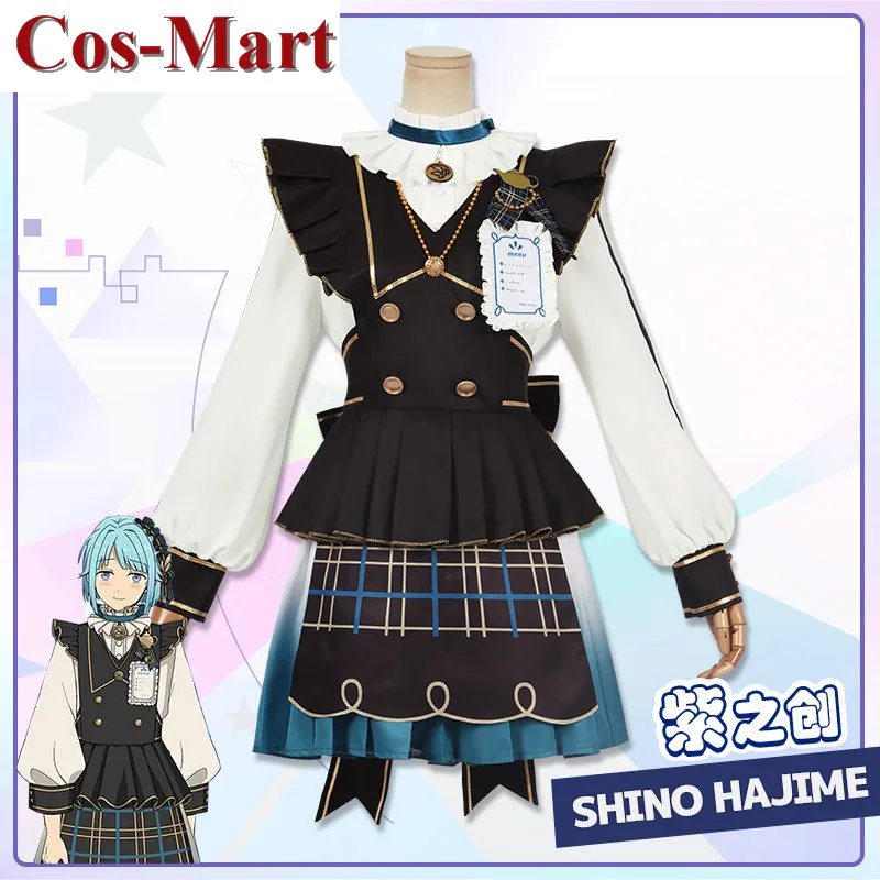 Cos-Mart Game Ensemble Stars Shino Hajime Косплей Костюм Милое Вечернее Платье Для Активного Отдыха, Одежда Для Ролевых игр На заказ