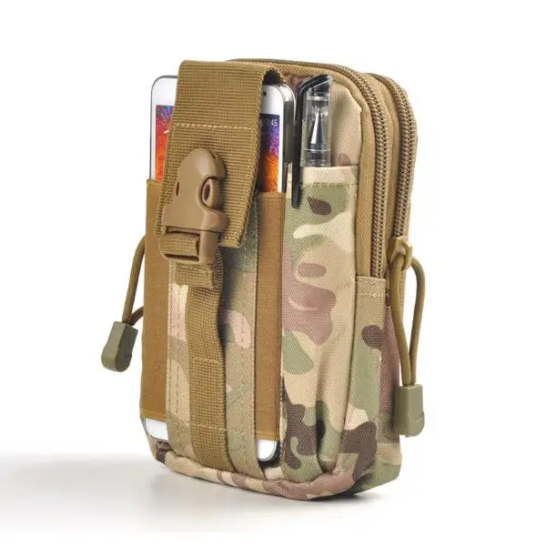 EDC сумка, тактическое снаряжение, военная маленькая поясная сумка, нейлоновая сумка Molle, водонепроницаемая сумка, поясная сумка для телефона, чехол для охотничьих сумок,
