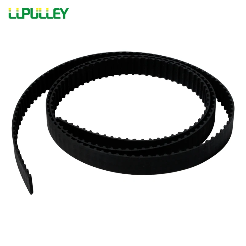 LUPULLEY XL 10 Ширина 10 мм Черный резиновый открытый ремень ГРМ Черный синхронный ремень ГРМ Лучший шаг зубьев 5,08 мм