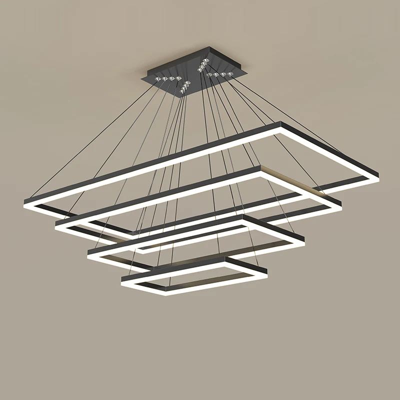 NEO Gleam Современные светодиодные подвесные светильники для гостиной Спальни столовой кухни nordic home decor подвесной Светильник Белого /черного цвета