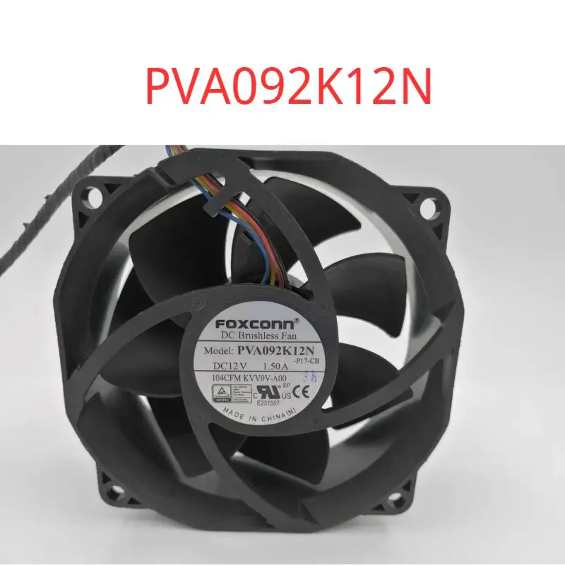 PVA092K12N Совершенно новый вентилятор шасси с 4-проводным Шим-контролем температуры DC12V 1.5A 9038 круглого сечения