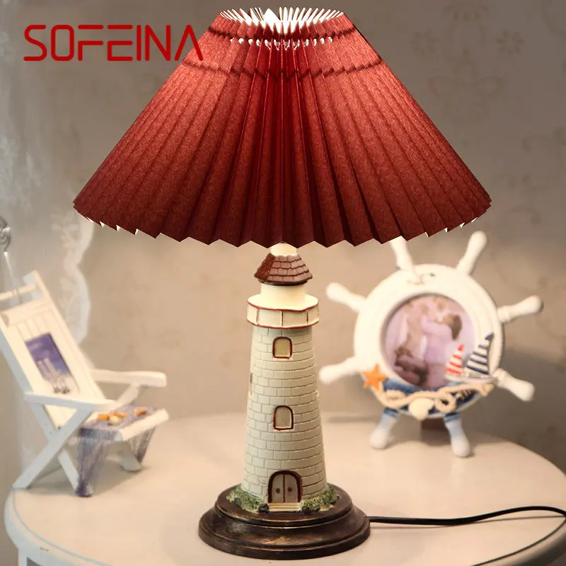 SOFEINA Современная детская настольная лампа LED Романтический мультфильм Креативный декор Домашнее настольное освещение для прикроватной тумбочки в детской спальне
