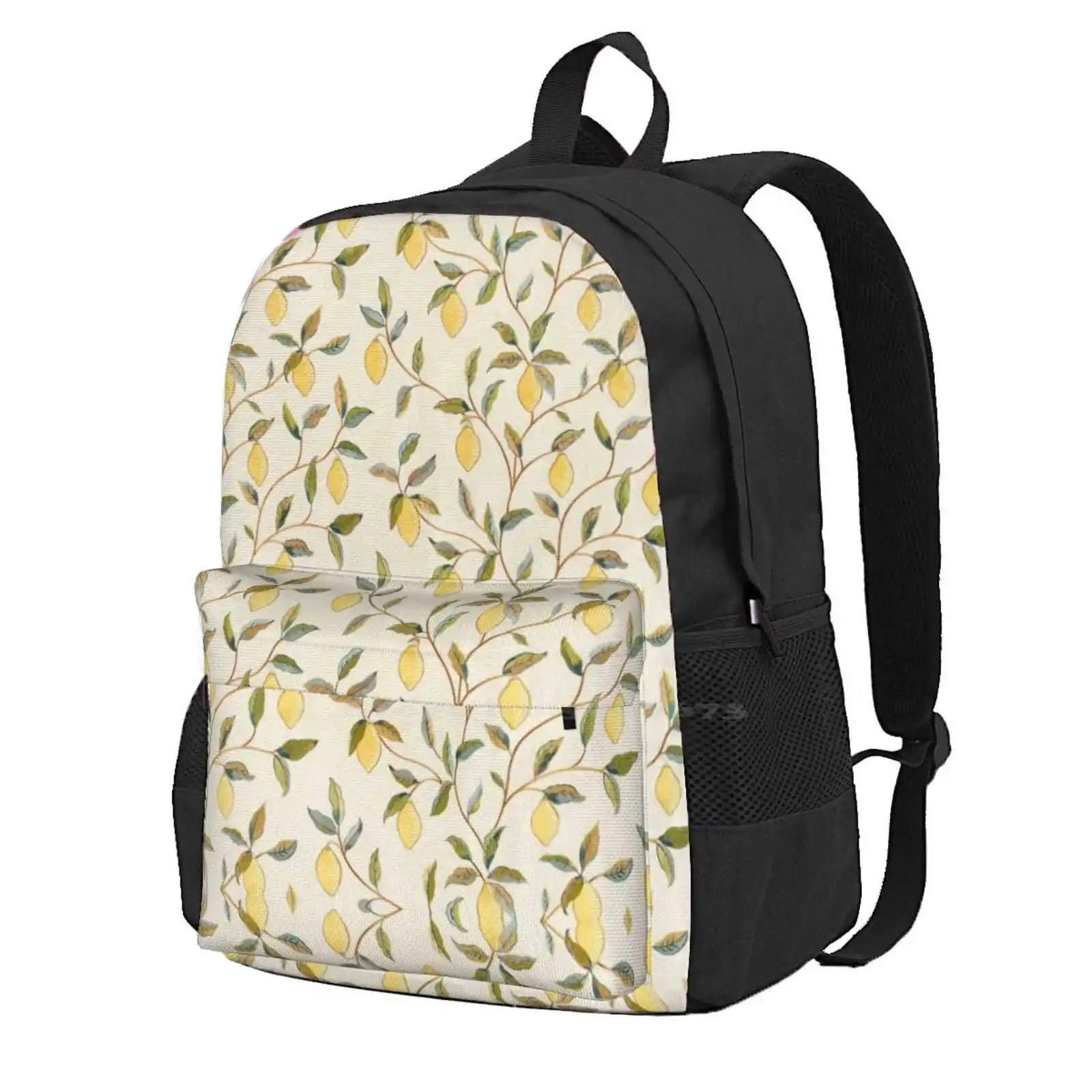 William Morris Винтажная школьная сумка с рисунком Лимонного дерева от Melsetter Bayleaf, большой емкости, рюкзак для ноутбука, 15-дюймовое Цветочное искусство