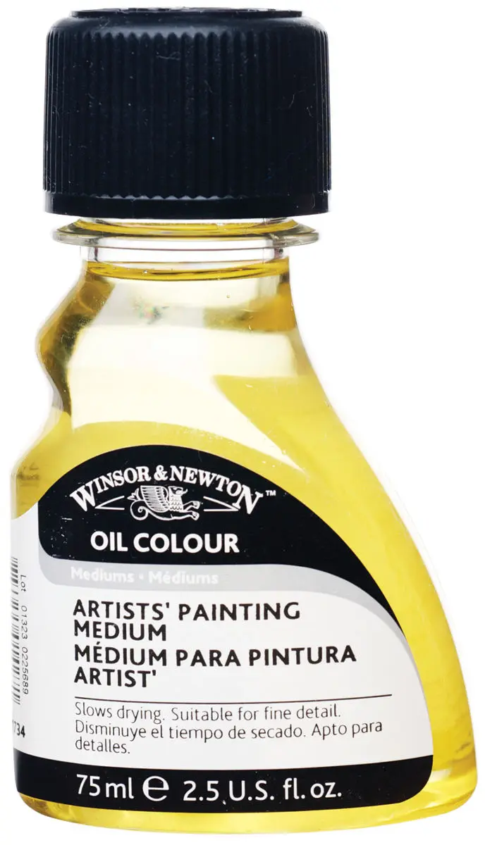 Winsor & Newton Liquin Oil Color Medium 75 мл Оригинальный легкий гель С мелкими деталями растушевки и глазирования