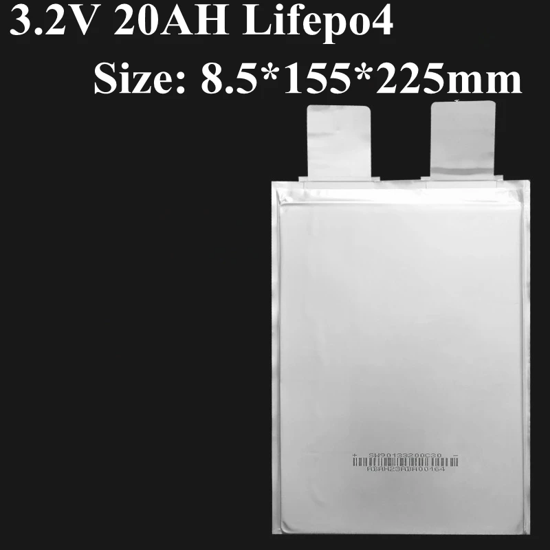 Аккумулятор Lifepo4 3,2 В 20 Ач Lifepo4 Cell для аккумулятора электромобиля ИБП Аккумуляторная батарея 12 В 