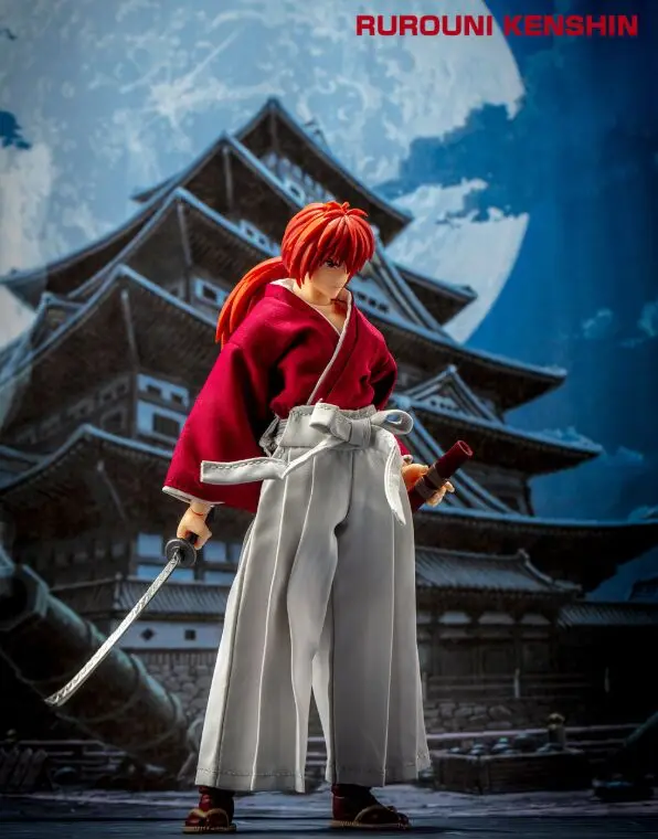 в наличии аниме DASIN Rurouni Kenshin Химура Кеншин ПВХ фигурка GT модель игрушки