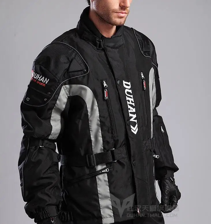 Водонепроницаемая мотоциклетная куртка DUHAN, мужская одежда для уличных велогонок, мотоциклетная куртка для квадроциклов, мотокросса, мотоодежды