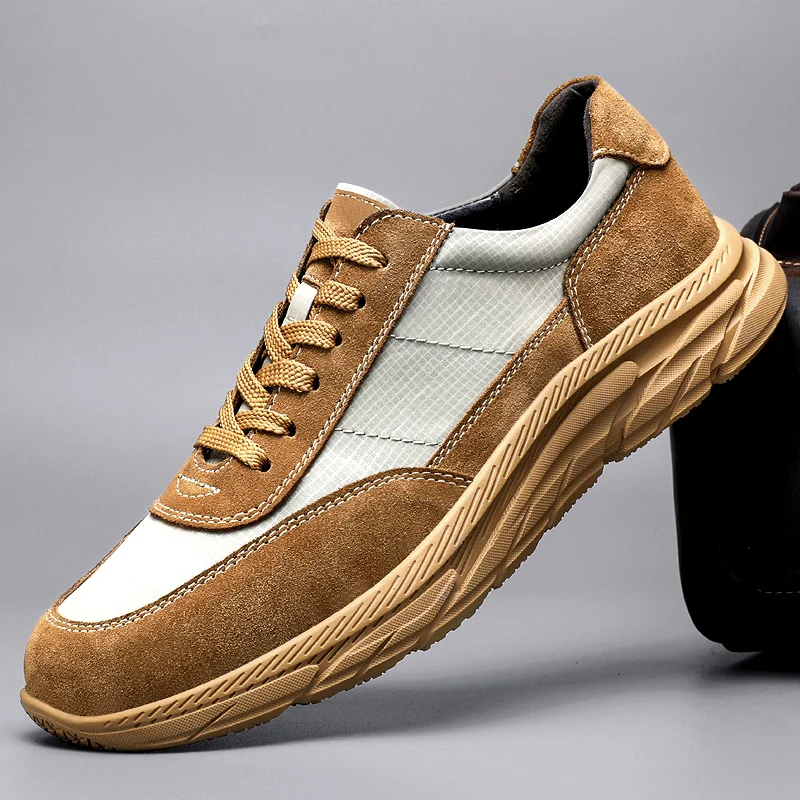 Высококачественная мужская обувь, трендовая обувь для ходьбы, дышащие мужские кроссовки, уличные нескользящие кроссовки для мужчин, мужская вулканизированная обувь