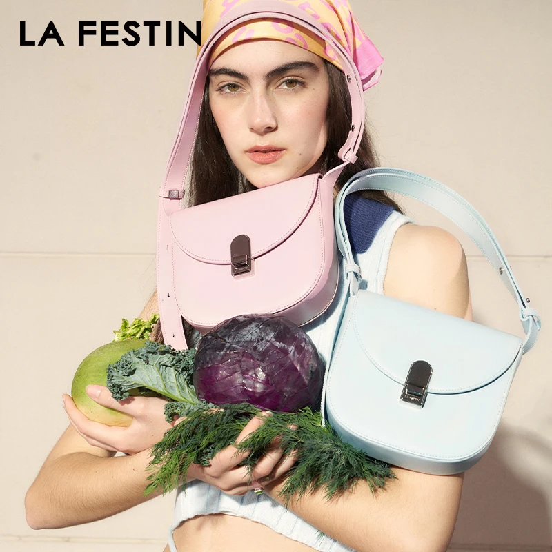 Дизайнерская женская сумка LA FESTIN 2023 новая женская сумка-мессенджер на одно плечо, седельная сумка подмышками, модная сумка