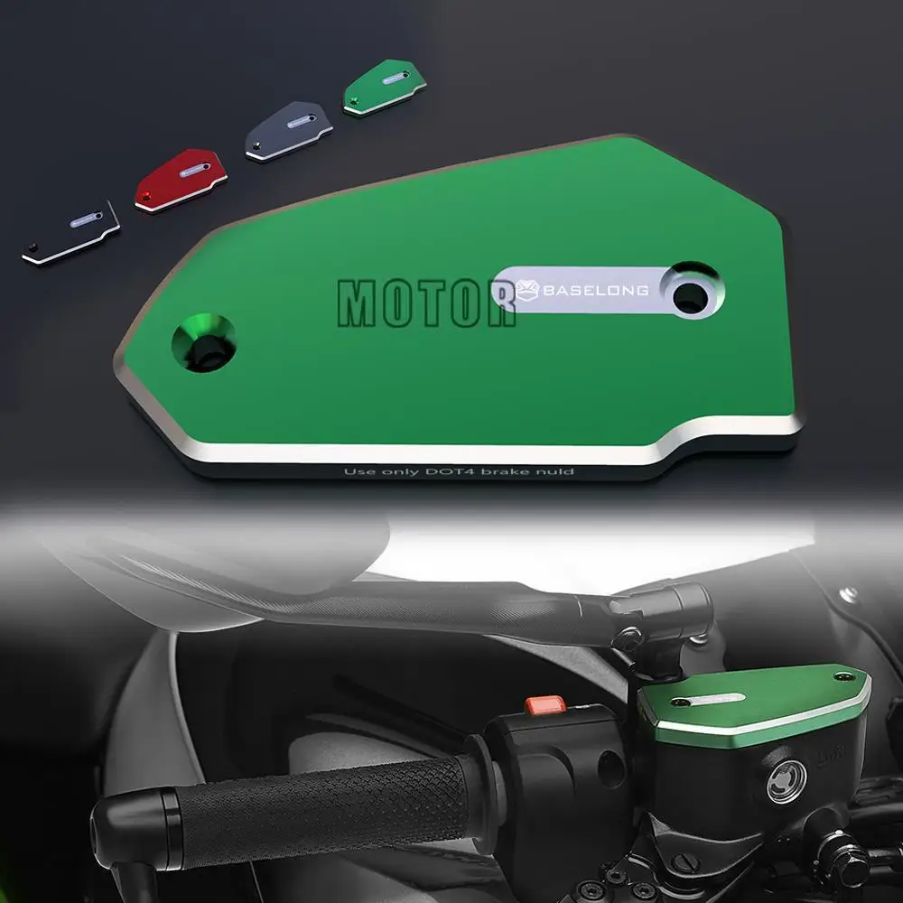 Для Kawasaki ZR800 A/B/C/D 2013 2014 2015 2016 2017 2018 Мотоцикл Алюминиевый С ЧПУ Крышка Резервуара для Передней Тормозной Жидкости Крышка Цилиндра