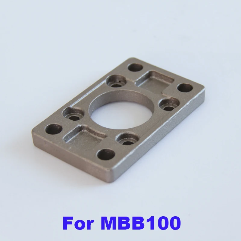 Для воздушного цилиндра диаметром 100 мм MBB/MDBB Фиксированные монтажные кронштейны фланцевая пластина MB-F10 Пневматические аксессуары типа SMC