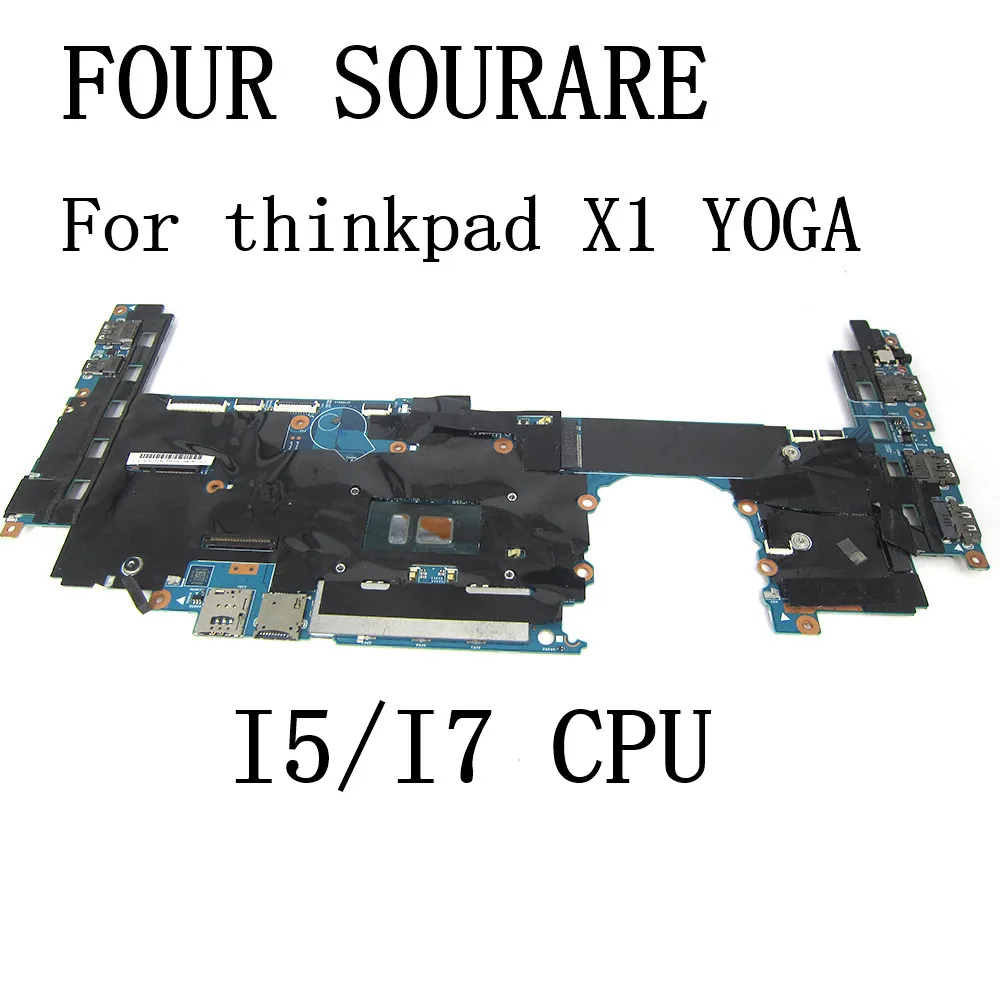 Для ноутбука Lenovo Thinkpad X1 Yoga материнская плата с процессором I5/I7 448.04P15.0021 448.04P15.0011 14282-1 Материнская плата