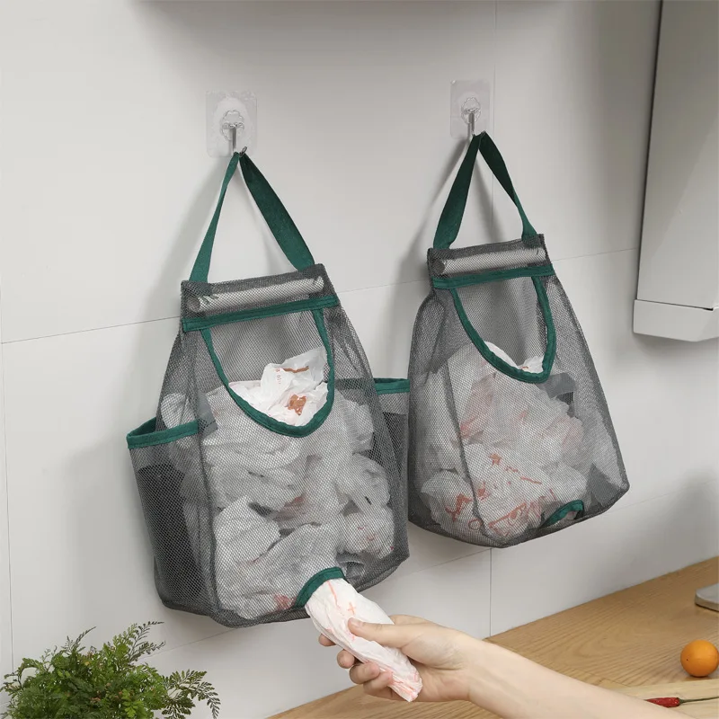 Домашняя удобная сетчатая сумка для фруктов и овощей, подвесная кухонная сумка для хранения овощей, многофункциональные подвесные сумки для хранения, дышащие