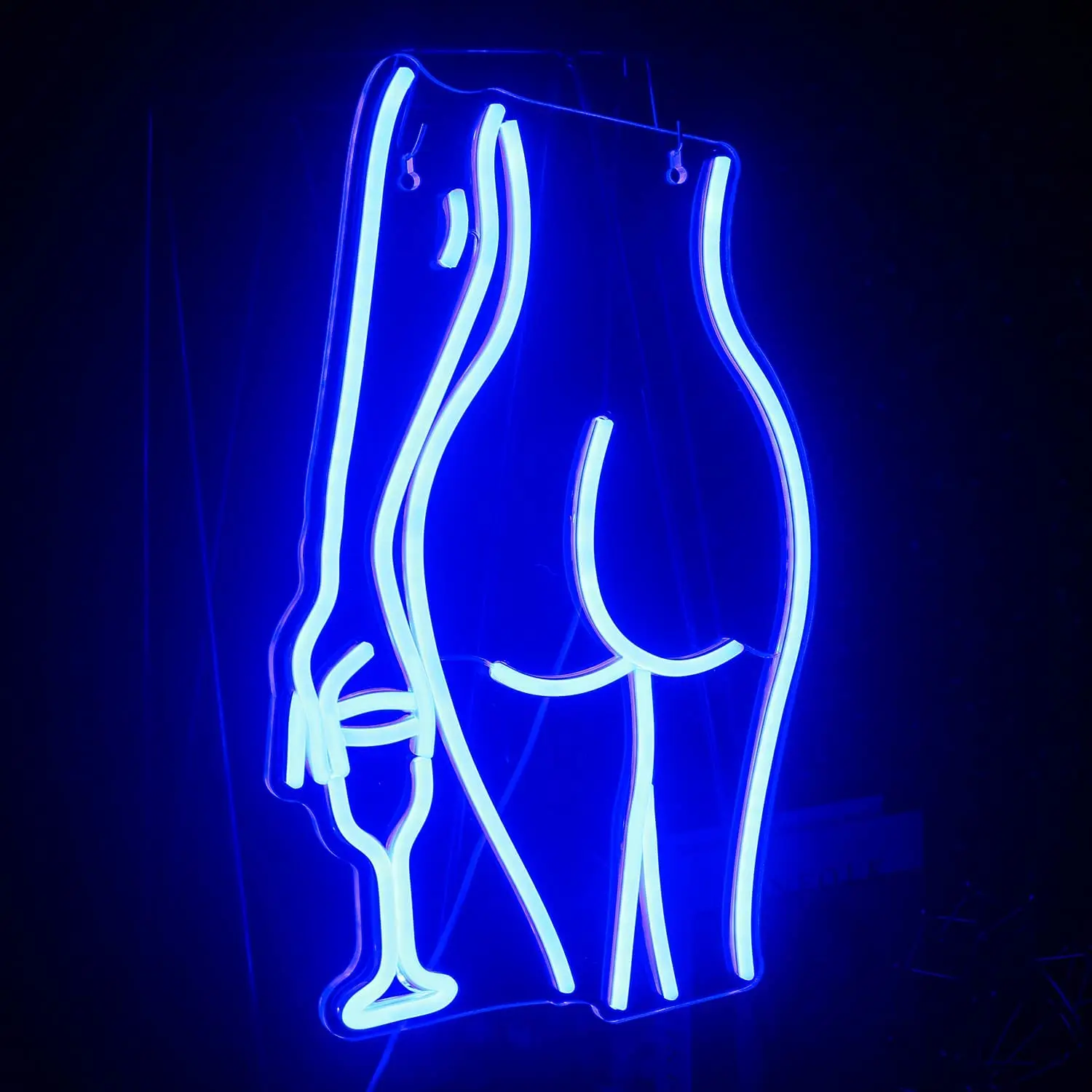 Женская спинка с чашкой Неоновая вывеска с питанием от USB для декора спальни, светодиодная неоновая подсветка для тела девушки-женщины для мужчин Настенное искусство пещеры