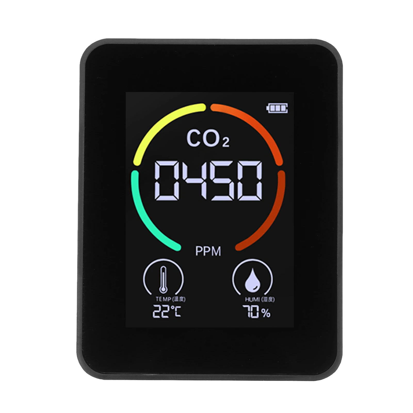 Измеритель CO2, детектор воздуха, детектор углекислого газа, сельскохозяйственное производство, Парниковый монитор CO2, интерфейс USB Type-C