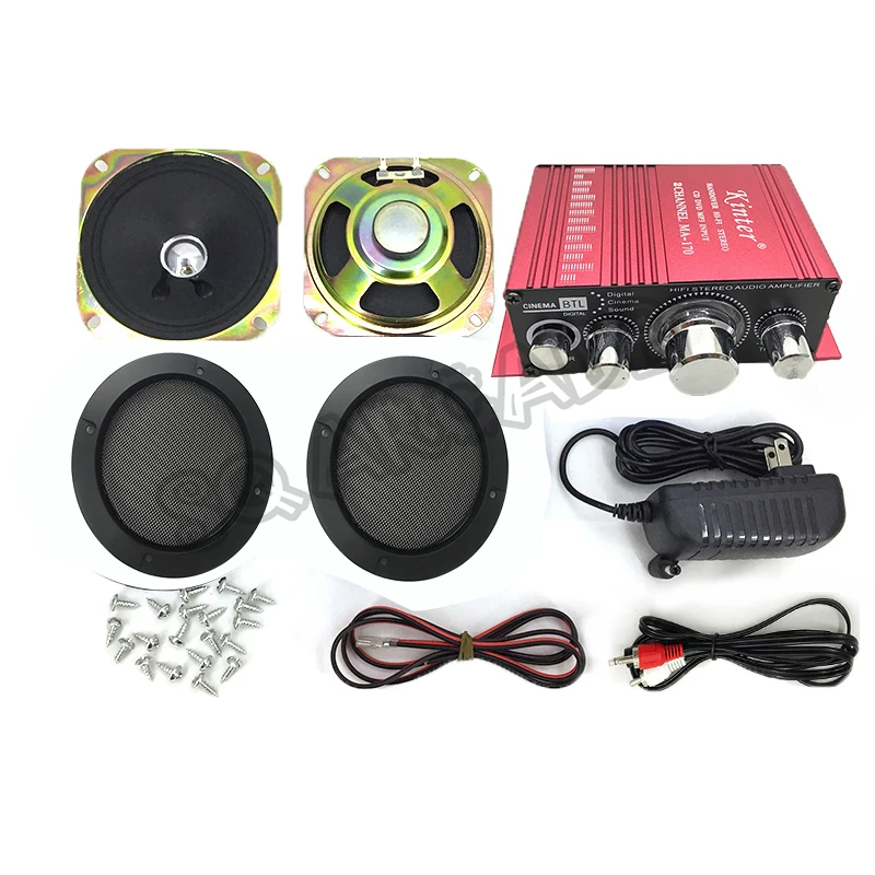 Комплект аудиоусилителя для аркадных игр MA-170 12V Стерео HIFI 2 канала Аркадные аксессуары для шкафа Jamma MAME Cabinet