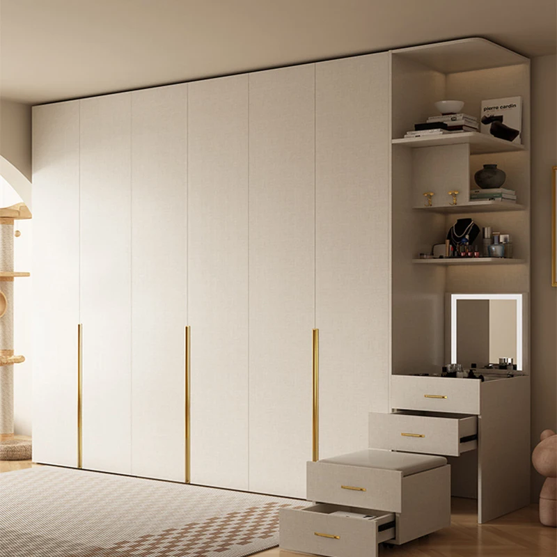 Комплект гардероба для спальни 2023 Новый Современный простой шкаф в скандинавском стиле Шкаф для домашней мебели