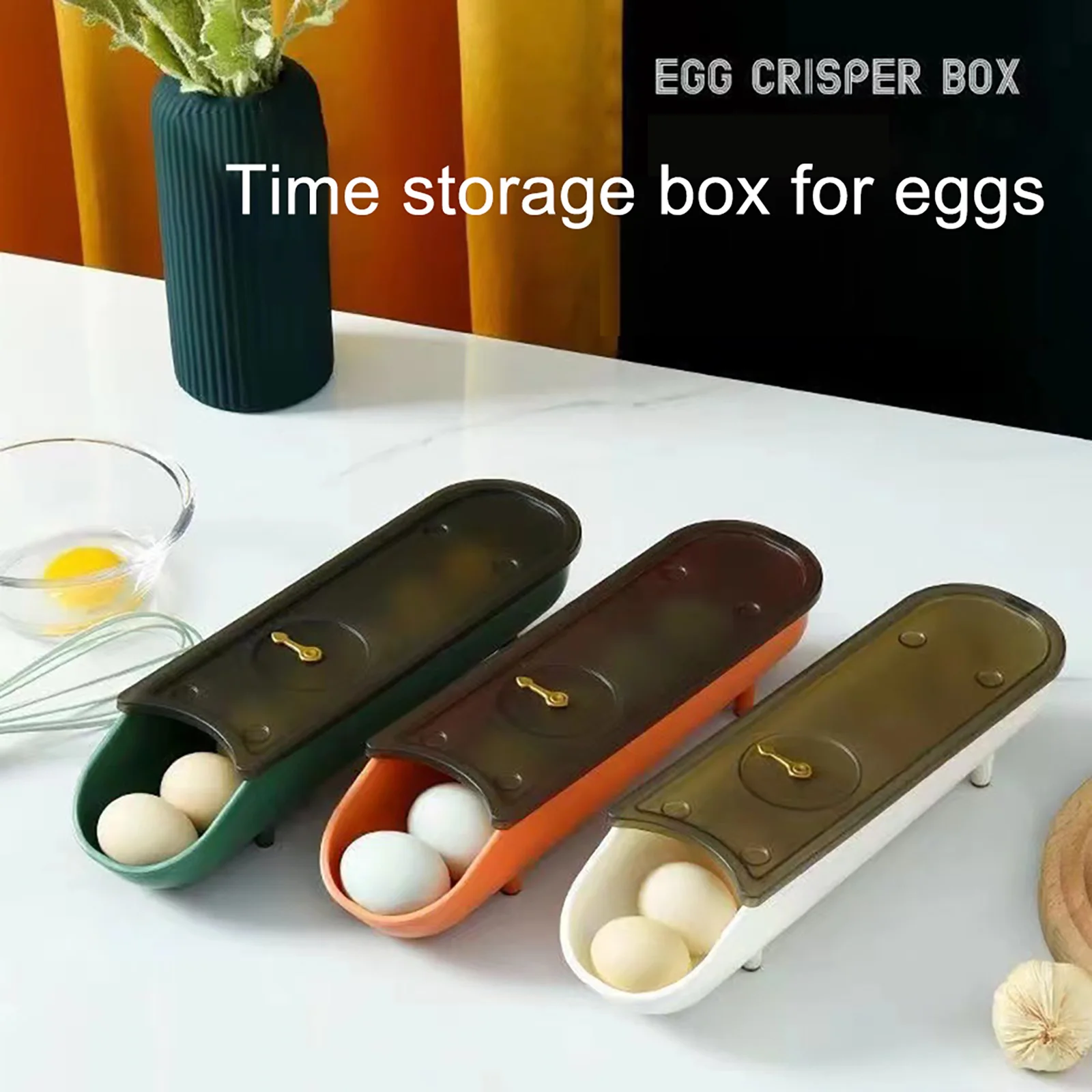 Коробка для хранения яиц, держатель для яиц, Защита от падения, Многофункциональный бытовой холодильник для хранения яиц, Ящик для хранения кухонных принадлежностей