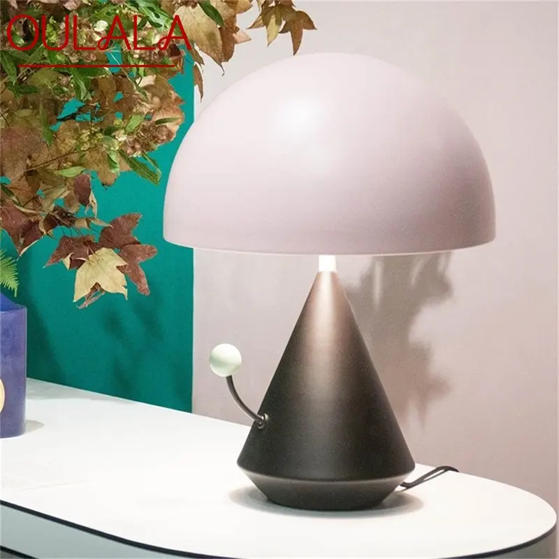 Креативная настольная лампа OULALA Nordic Современное настольное освещение для домашнего прикроватного украшения