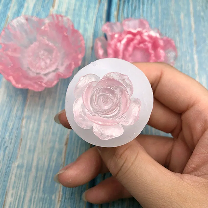 Креативная силиконовая форма в форме листа розы, инструмент для выпечки 