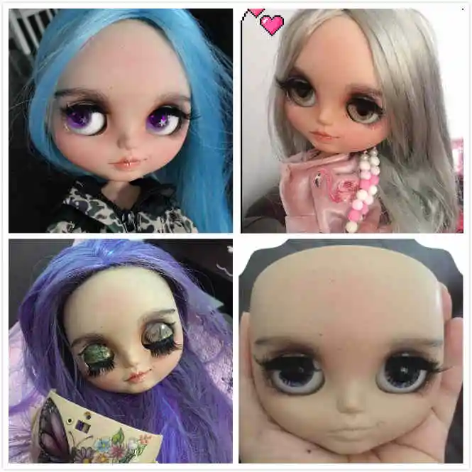 кукла на заказ Nude blyth doll для девочек 2019-611