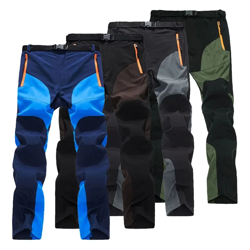 Летние походные мужские брюки для альпинизма, кемпинга, Быстросохнущие, Устойчивые К ультрафиолетовому излучению, Водонепроницаемые, для пеших прогулок, велоспорта, рыбалки, Мужские дышащие брюки 4XL