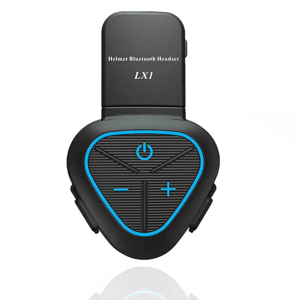 Летний мотоциклетный шлем LX1 Специальная Bluetooth-гарнитура Портативная гарнитура CVC Smart с шумоподавлением на вынос синего цвета