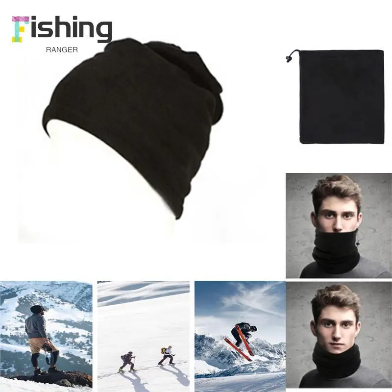Многофункциональные термошарфы для зимних видов спорта 4 в 1, маска для лица с подогревом для шеи, шапочка-бини