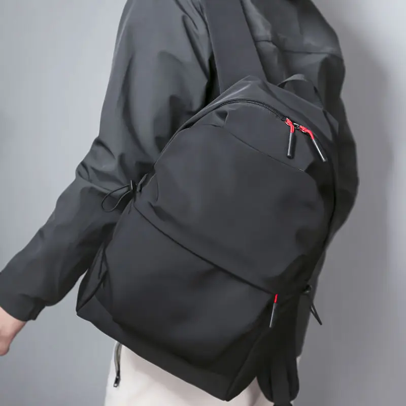 Многофункциональный Водонепроницаемый рюкзак Для мужчин, роскошные студенческие школьные сумки, рюкзаки для ноутбуков, Повседневная плиссированная 15,6-дюймовая сумка для ноутбука для мужчин
