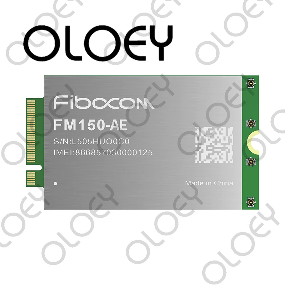 Модуль 5G чипсет FM150-AE M.2 Интерфейс Qualcomm SDX55 Программа для Китая, Азии, Европы, Австралии Коммуникационный модуль