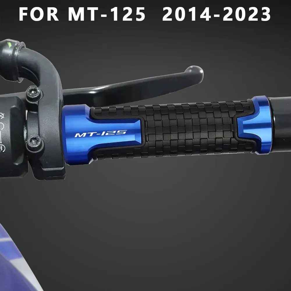 Мотоциклетные Ручки Grip Противоскользящие Захваты MT 125 2022 Аксессуары для Yamaha MT125 MT-125 2014-2016 2017 2018 2019 2020 2021 2023