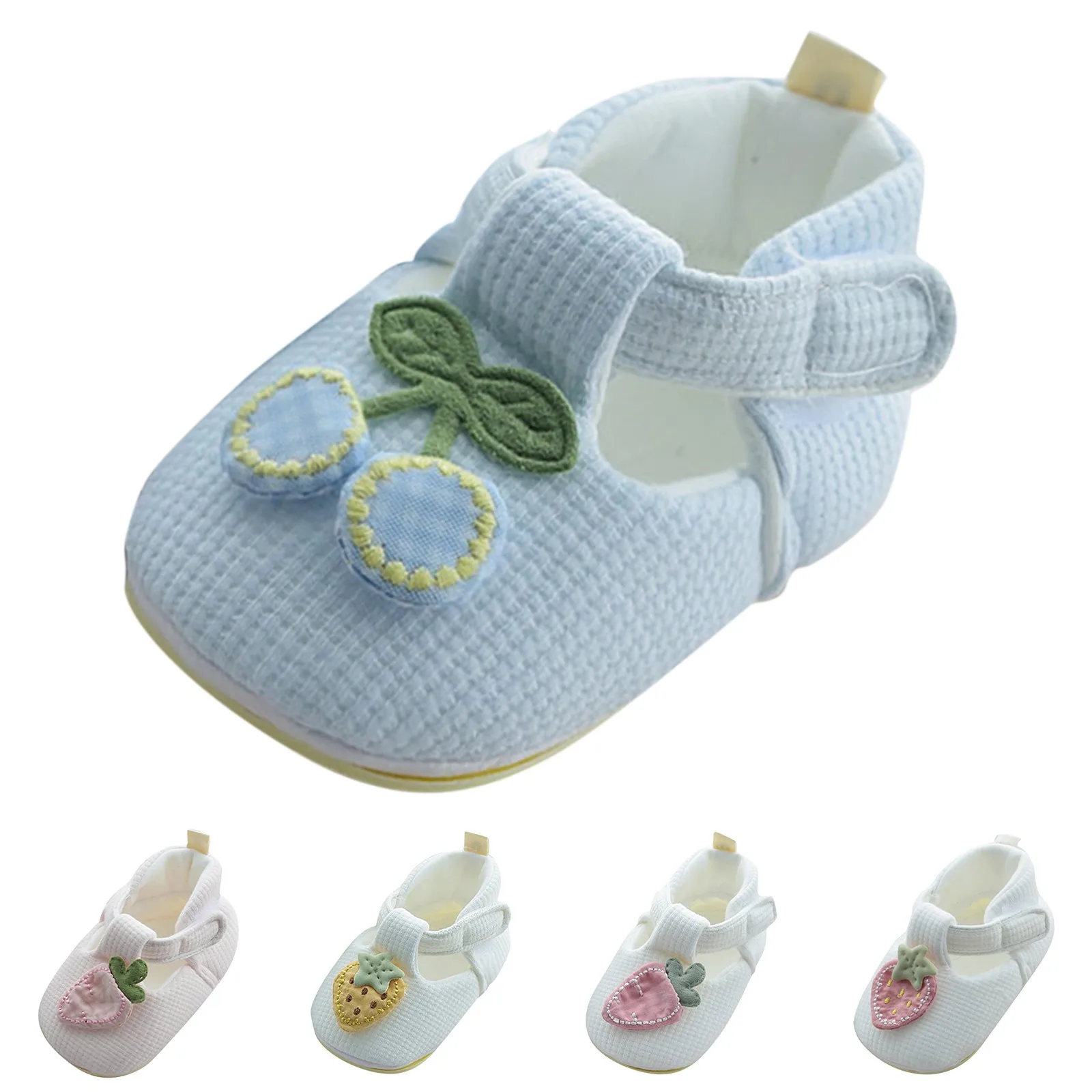 Мягкая детская обувь для новорожденных мальчиков и девочек, удобная дышащая обувь для малышей, модная нескользящая детская обувь для первых ходунков, одиночные туфли