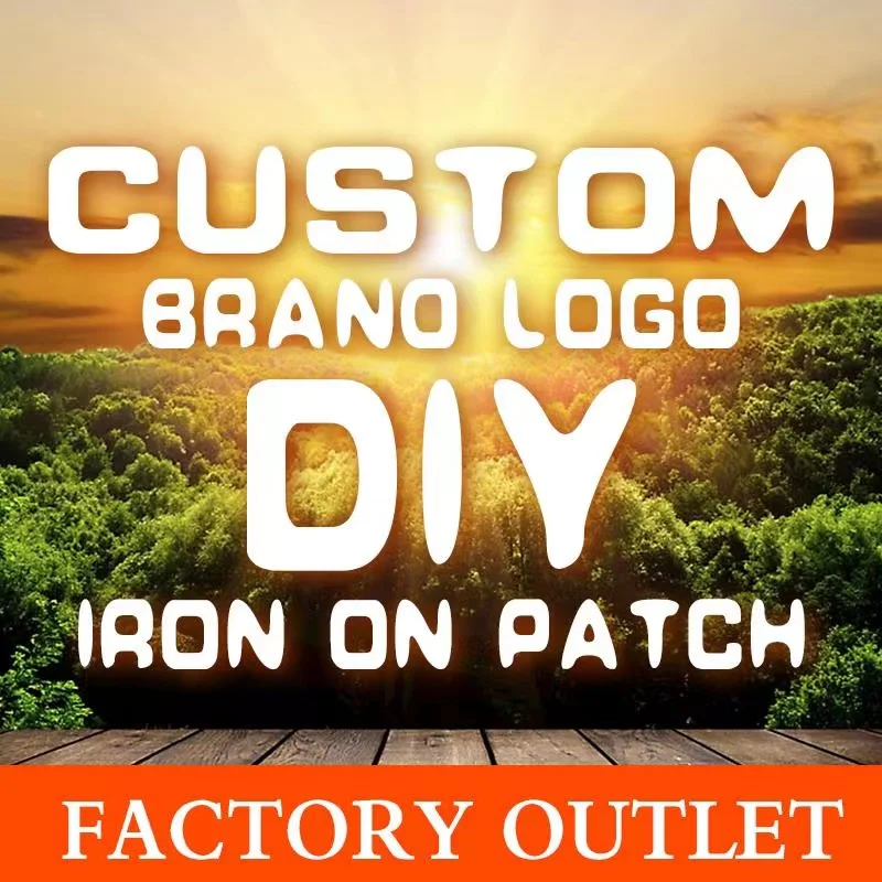 Нашивки с логотипом Iron On Heat Thermo, сделанные своими руками На заказ, Наклейки с теплопередачей для печати на рубашке