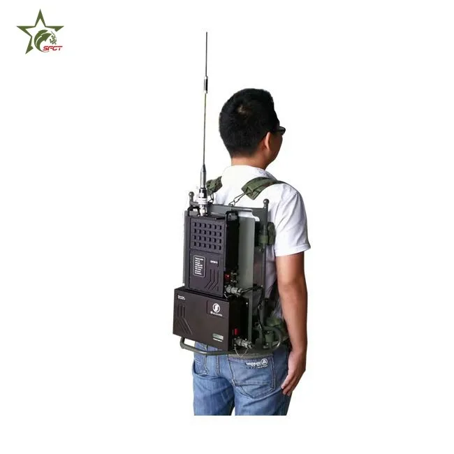 Оборудование для наблюдения 10-километровый Беспроводной Передатчик И Приемник Manpack Антенна радиосвязи шпионское подслушивающее Устройство