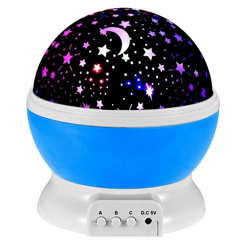 проектор, вращающаяся лампа для сна детей, романтический вращающийся проектор ночного неба Cosmos Star