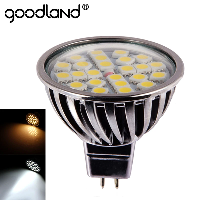Светодиодная Лампа MR16 LED Spotlight Dimmable LED лампа 12V 7W Алюминиевая Для Освещения Гостиной Спальни