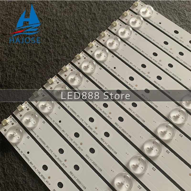 Светодиодная лента подсветки для Hisense 50H6C LTDN50K321 LTDN50K321UWTSEU 50CU6000 50_HD500DU-B01 RSAG7.820.6311/ROH