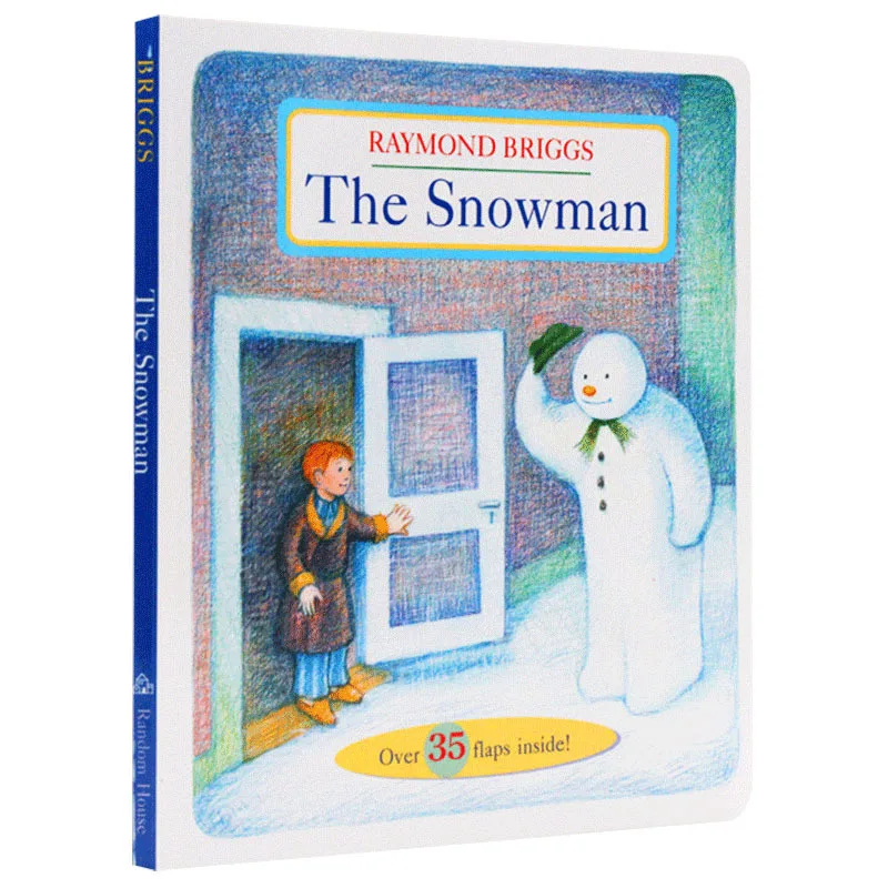 Снеговик, Рэймонд Бриггс, Детские книжки для детей 1, 2, 3 лет, английская книжка с картинками, 9780679888963