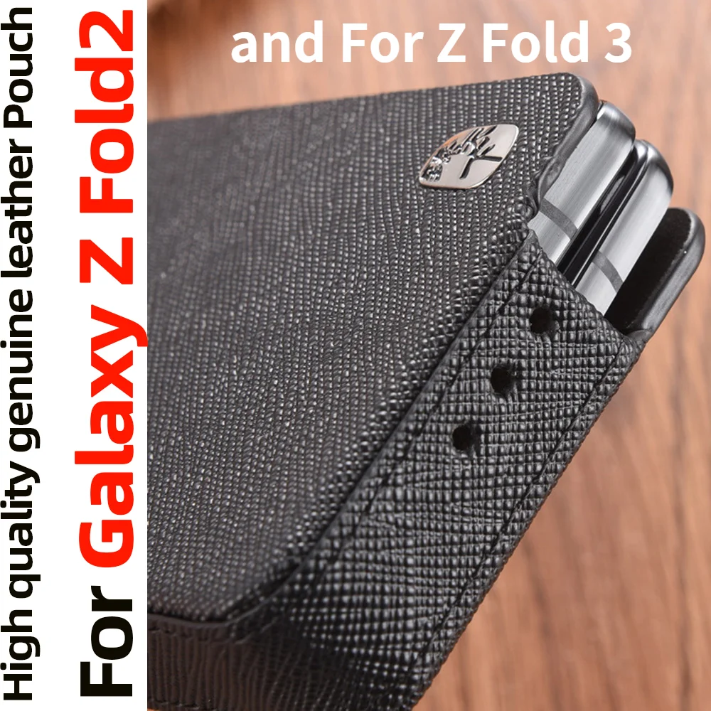 Чехол для Galaxy Z Fold 3 5G Чехол из натуральной кожи Чехол для Galaxy Z Fold 4 SM-F9260 F9360 Чехол-накладка Чехлы для сумок