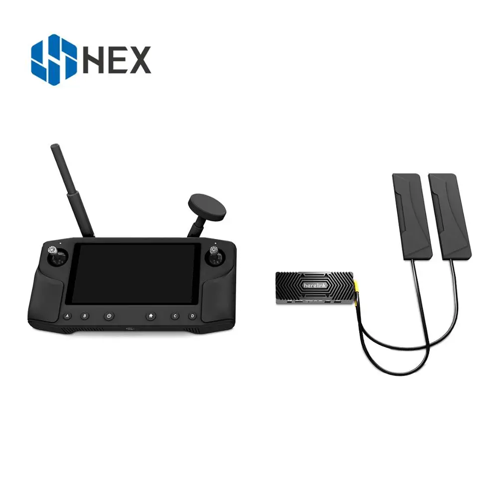 Шестигранная система передачи HD-видео Herelink, передача изображения высокой четкости с низкой задержкой, пульт дистанционного управления с экраном, беспроводной HDMI